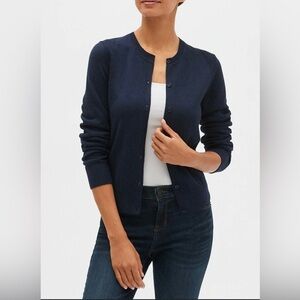 Banana Republic Factory Dark Blue Women's Cardigan